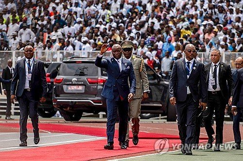 RDC CONGO PRESIDENTIAL INAUGURATION : 네이트 뉴스
