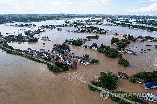 CHINA HUNAN XIANGTAN JUANSHUI RIVER DIKE BREACH RESCUE : 네이트 뉴스