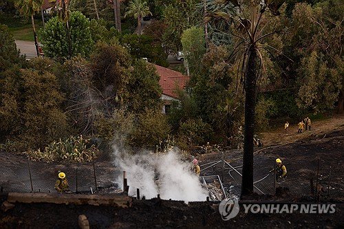 USA CALIFORNIA EDGEHILL FIRE : 네이트 뉴스