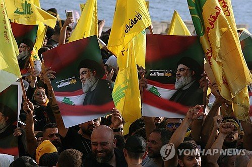 LEBANON HEZBOLLAH RALLY : 네이트 뉴스