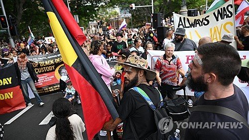 AUSTRALIA INVASION DAY RALLY : 네이트 뉴스