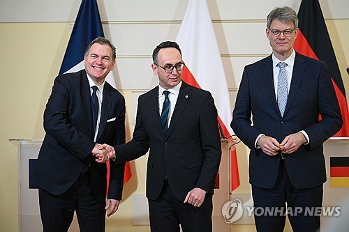 POLAND FRANCE GERMANY WEIMAR TRIANGLE MEETING : 네이트 뉴스