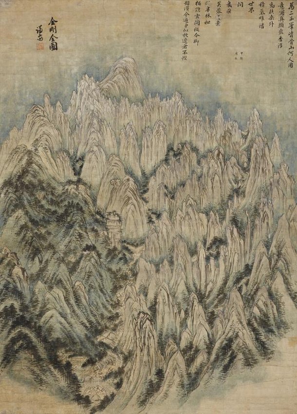 국보 '금강전도' '인왕제색도' 등 165점 나왔다…역대 최대 '겸재 정선'展 : 네이트 뉴스