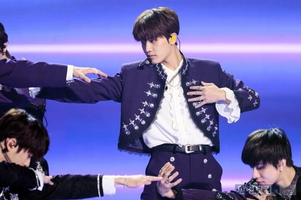[포토] NCT 127 태일, '언제봐도 멋져~' (2021 SBS 가요대전) : 네이트 연예