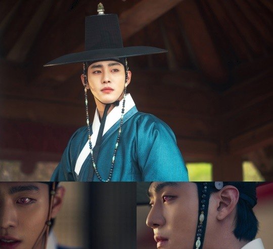 '홍천기' 안효섭, 사극 남신의 한복+갓 비주얼…오묘 분위기 : 네이트 연예