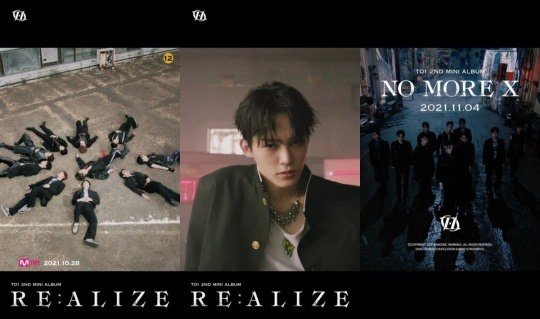TO1, 미니 2집 'RE:ALIZE' MV 트레일러 공개…다크↔순백 반전 매력 : 네이트 연예