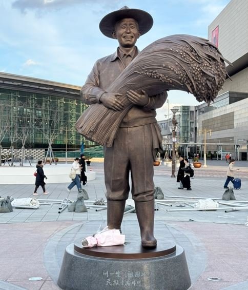Daegu puts additional installation of former President Park Chung-hee's ...