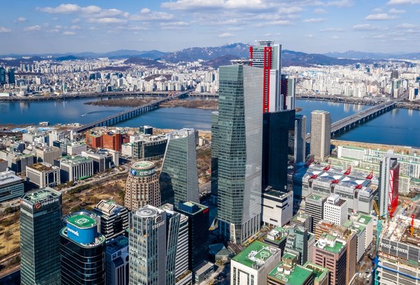 서울 여의도 금융가 전경