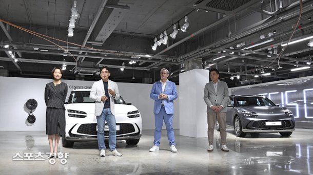[손재철의 이 차]'제네시스 게임' 시작, 'GV60' 전기차 '쿠페형 CUV·고성능 EV' : 네이트 뉴스