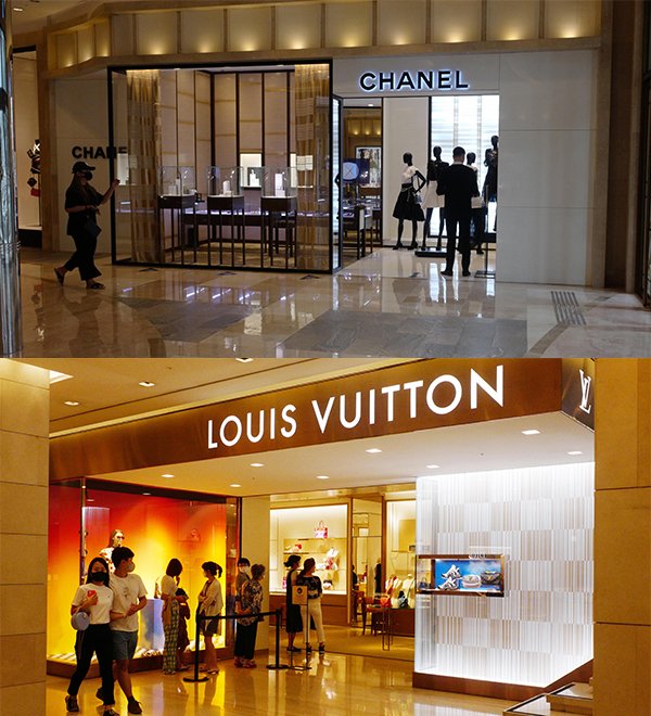 Chanel and Louis Vuitton earn around 1 billion in S. Korea last year