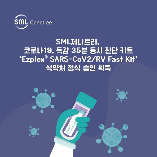 SML제니트리 Fast Kit , 식약처 정식 승인 : 네이트 뉴스