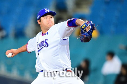 [MD포토] 삼성 이승현 '1점 차 승부는 내가 책임진다' : 네이트 스포츠