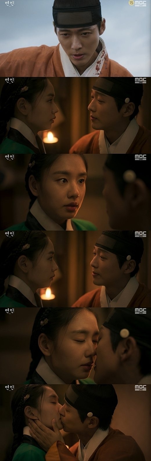 '연인2', 첫 장면부터 애절했다…남궁민♥안은진 뜨거운 입맞춤 : 네이트 연예