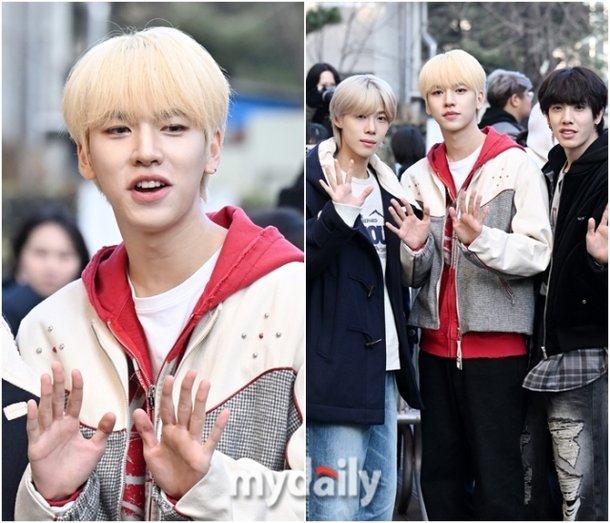 엔싸인(n.SSign) 한준, '만찢남'의 매력 폭발 금빛 헤어 : 네이트 연예