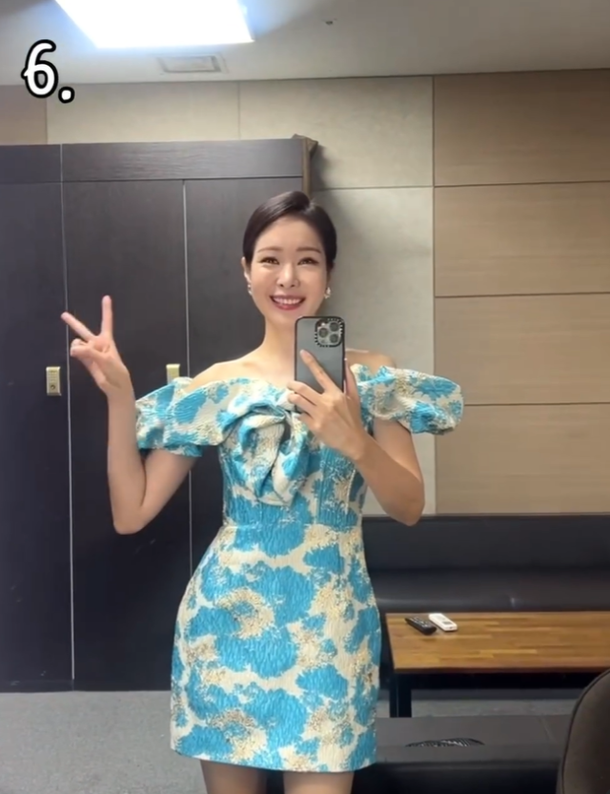 '170cm·48kg' 미자, 너무 슬림한 드레스 자태…미스코리아인 줄 알겠어 : 네이트 연예