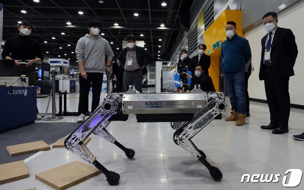 사족보행 로봇에 시선 집중 : 네이트 뉴스