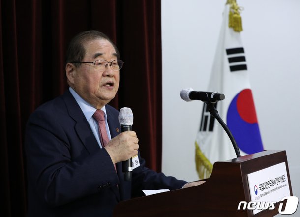 이종찬 신임 광복회장, 당선 인사 : 네이트 뉴스
