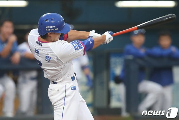 이재현 '깨끗한 안타' : 네이트 뉴스