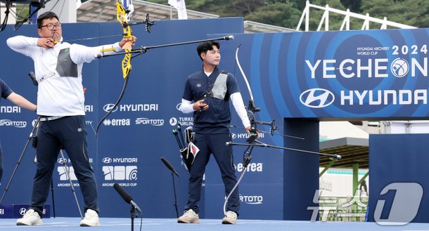 이우석·김우진, 리커브 개인 결승서 격돌 : 네이트 스포츠