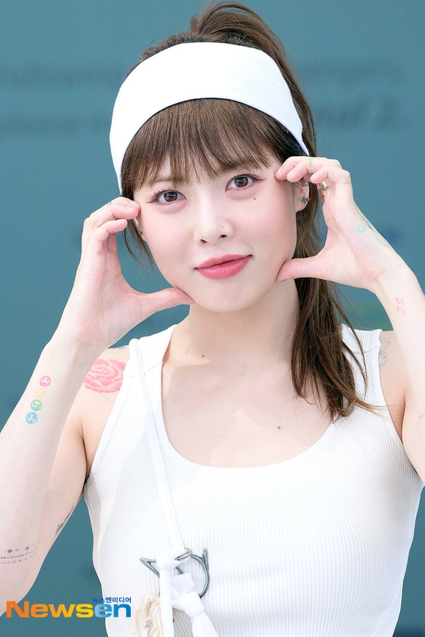 현아 '과즙 팡팡 볼하트'[포토엔HD] | 아이돌24시 : 네이트 연예