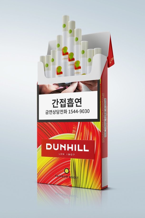 BAT '던힐 파인컷 레인보우 부스트'…"캡슐 깨무는 순간 상큼함이" : 네이트 뉴스