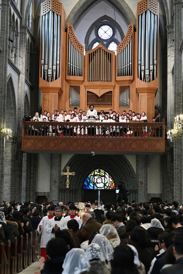 명동성당 성탄 대축일 낮 미사 : 네이트 뉴스