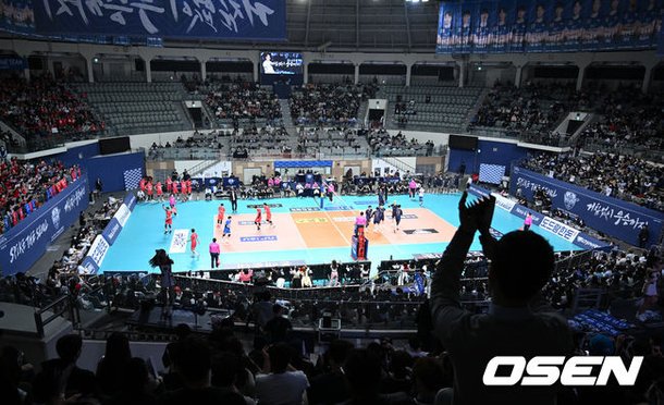 [사진]V리그 준PO,'뜨거운 응원 열기' : 네이트 스포츠