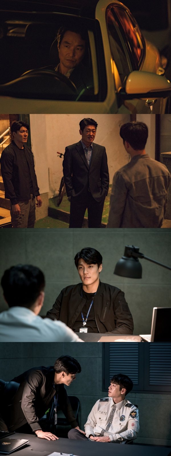 '왓쳐' 한석규·허성태·서강준·이재윤, 경찰vs경찰 날선 신경전 : 네이트 연예