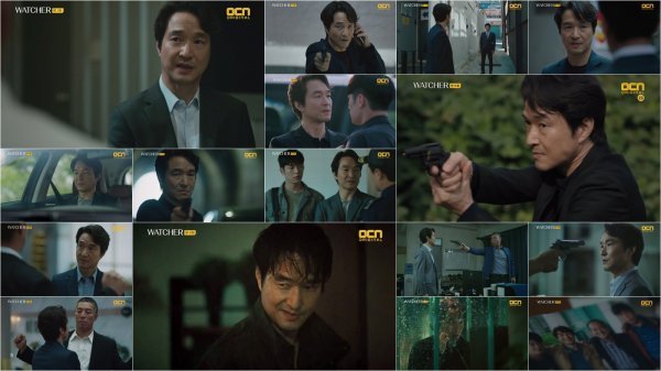 '왓쳐' 선↔악 경계 흔드는 한석규 미스터리 코드 셋 : 네이트 연예