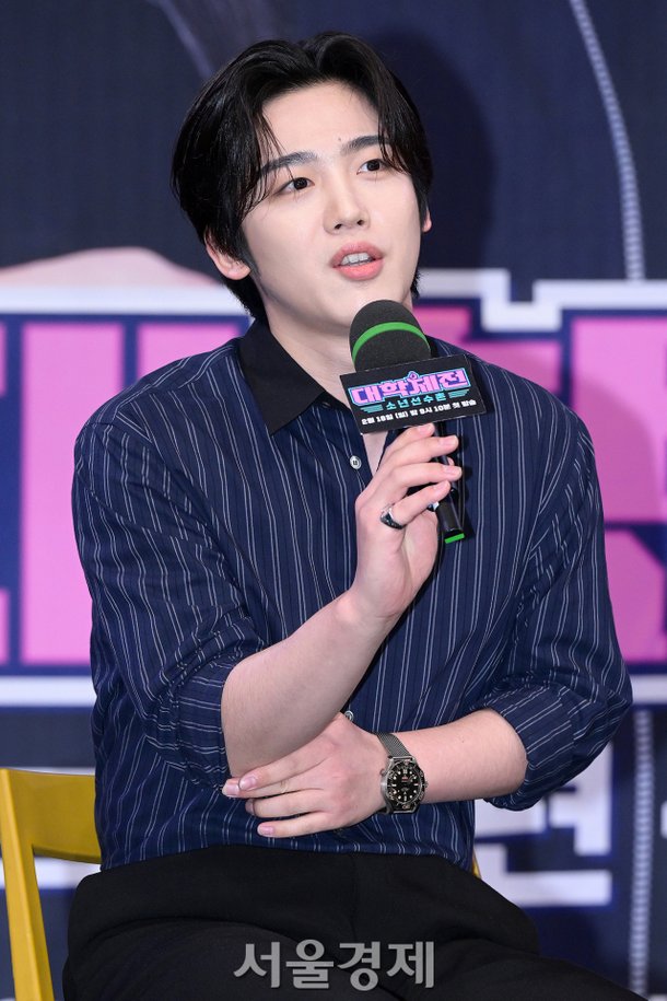 위아이 김요한, 아기 MC [SE★포토] : 네이트 연예