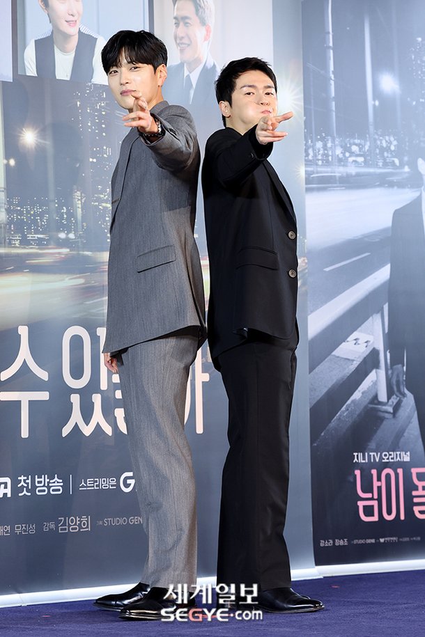 [포토] 장승조-이재원 '남남케미 기대하세요!' : 네이트 연예