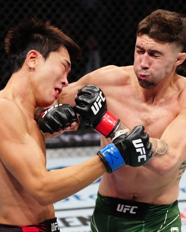 '3연패' 트리자노에게 TKO패한 최승우, UFC와의 재계약이 불투명해져 : 네이트 스포츠