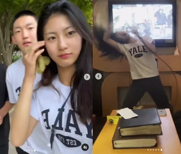 박연수, 딸 송지아 노래방서 美친 춤 실력에 