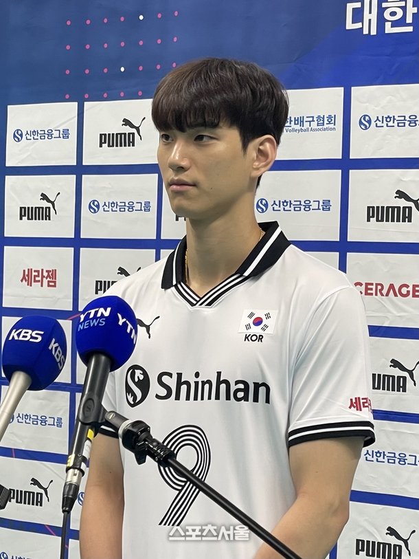 확실하게 성장한 임성진, 태극마크 달고 남자배구 흥행 위한 선봉장으로 : 네이트 스포츠