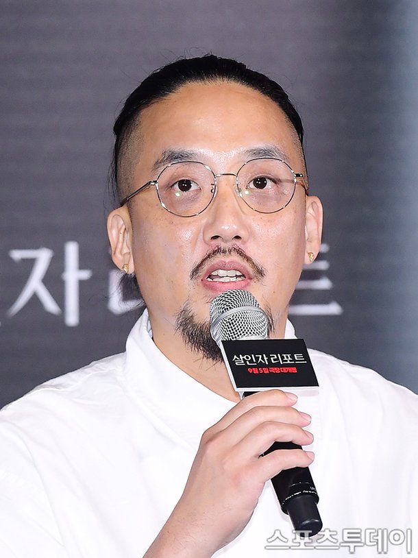 [ST포토] 영화 '살인자 리포트' 연출 소감 전하는 조영준 감독 : 네이트 연예