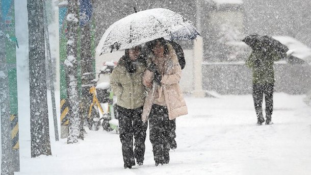 [날씨] 찬바람 불며 기온 뚝…충남·호남 대설주의보 : 네이트 뉴스