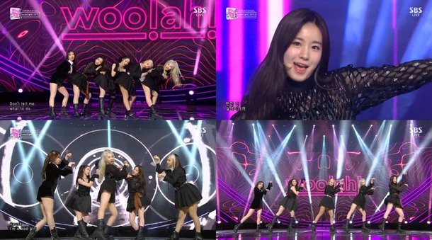 woo!ah!(우아!), 'BAD GIRL'로 무대 찢었다…청순+비주얼 