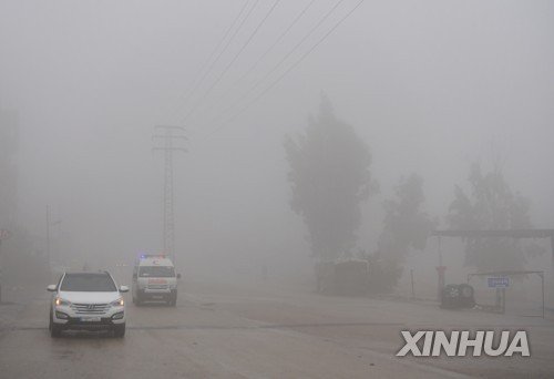 SYRIA-SWEIDA-WINTER-FOG : 네이트 뉴스