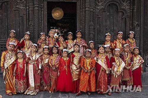 NEPAL-LALITPUR-BEL BIBAHA CEREMONY : 네이트 뉴스