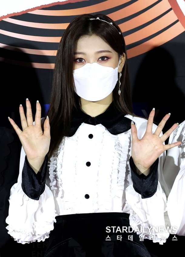 [S포토] 이달의소녀 최리, '눈만 봐도 최리' (골든디스크어워즈) : 네이트 연예