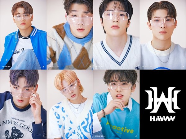 HAWW(하우), 데뷔 앨범 'HOW R U' 두 번째 콘셉트 포토 공개 : 네이트 연예