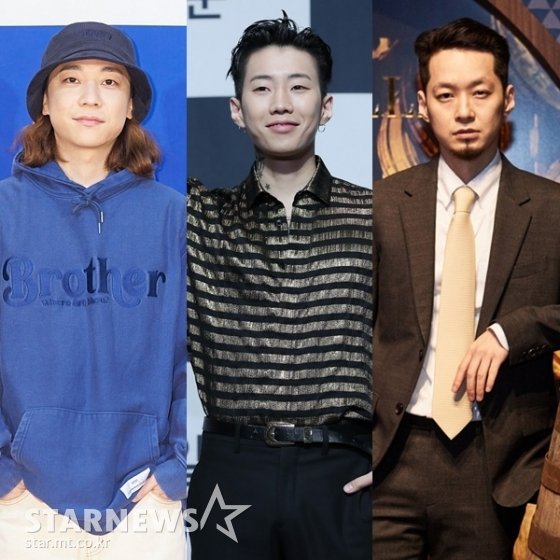 넉살X박재범X더콰이엇 '한국힙합어워즈 2021' MC 호흡[공식] : 네이트 연예