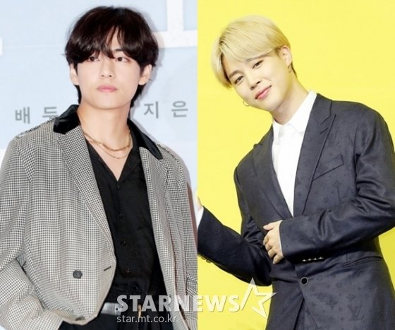 방탄소년단 뷔 Vs 지민 여름휴가 함께 가고 싶은 男스타는[스타폴] 네이트 연예