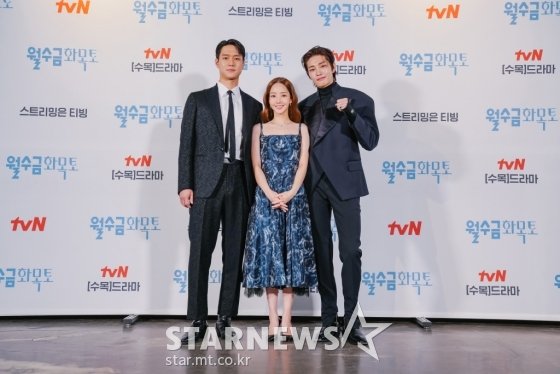 고경표-박민영-김재영 '비주얼 주연들'[★포토] : 네이트 연예