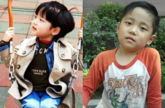 오윤아, 子 민이 과거 사진 공개 