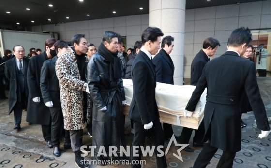 故송대관 발인 엄수[★포토] : 네이트 연예