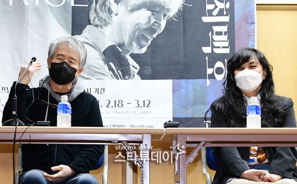 [포토] 최백호·강리나, 화가로 새로운 부활 : 네이트 연예