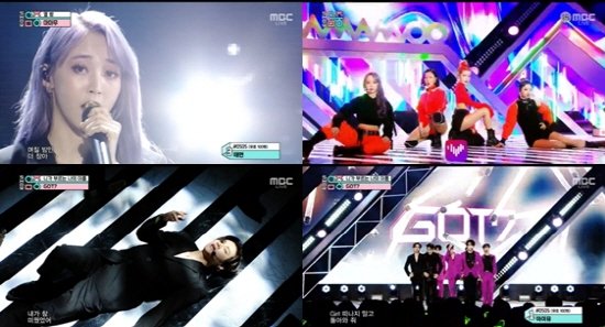 '쇼 음악중심' 아이유 1위…마마무·현아♥던·권인하 귀호강 무대 [종합] : 네이트 뉴스