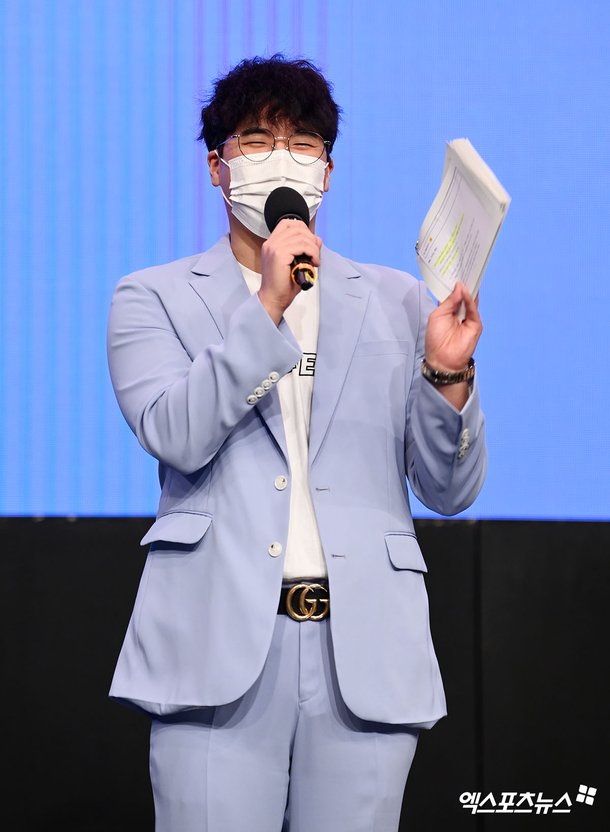 BJ 임다 '류정운 쇼케이스 MC 맡았어요'[엑's HD포토] : 네이트 연예