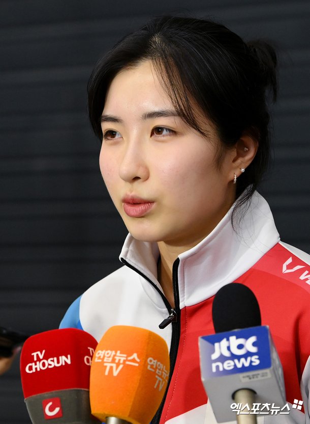 &amp;#39;쇼트트랙 여신&amp;#39; 김길리의 당찬 선언…&amp;quot;세계랭킹 1위가 목표&amp;quot; [현장인터뷰] : 네이트 스포츠